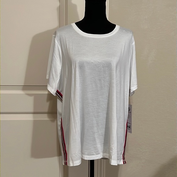 Shape Activewear Tops - Shape activewear plus size track star top